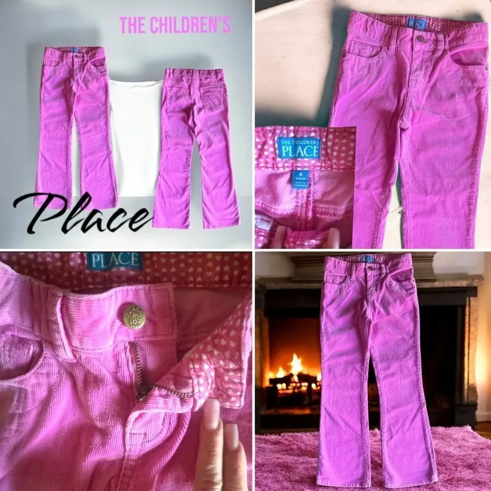 The Children’s Place Jeans l Pink Corduroy Pants l 8 l EUC
